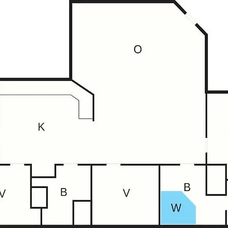 6 Person In Henne Vakantiehuis